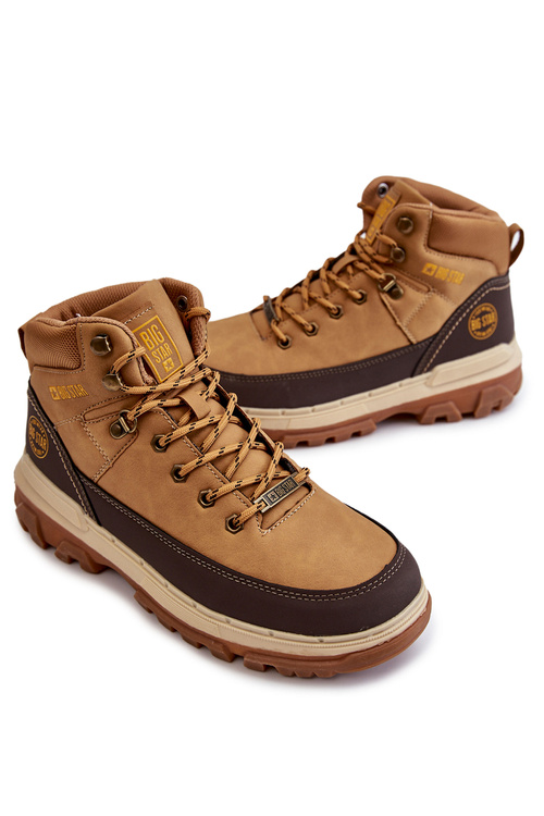 Чоловічі черевики Memory Foam Big Star KK174119 Camel