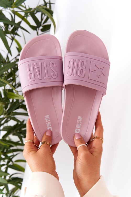 Жіночі тапочки Big Star HH274A041 Powder Pink