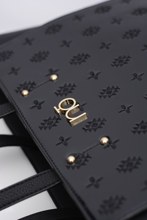 Жіноча велика чорна сумка Nobo