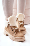 Чоботи Trappers Warm Tied Beige Karley