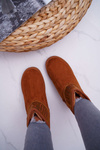 Жіночі чоботи Snow Boots Утеплені коричневі Big Star EE274259