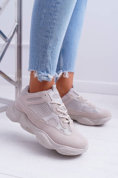 Спортивне жіноче взуття Airy Fabric Beige Thai