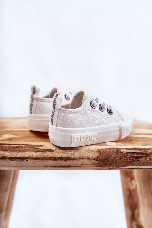 Дитячі шкіряні кросівки BIG STAR KK374058 Білі