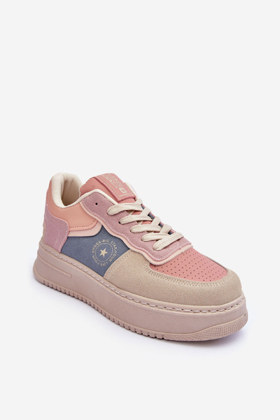 Жіноче спортивне взуття Big Star MM274233 Pink-Beige