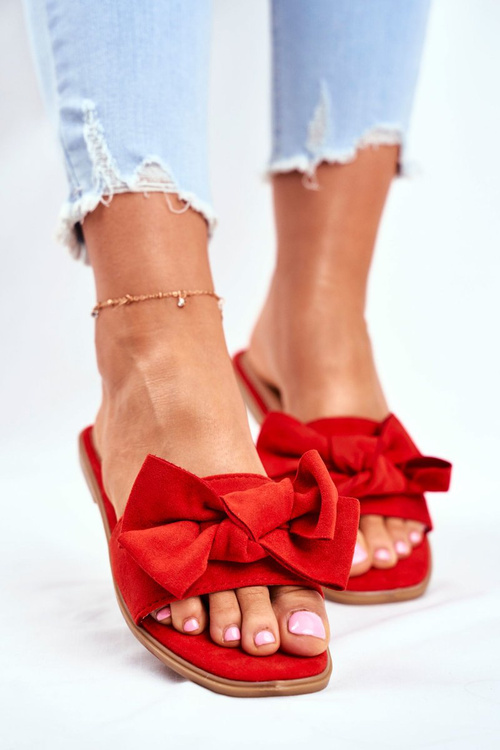 Жіночі гірки з бантом, червоні Малайзія