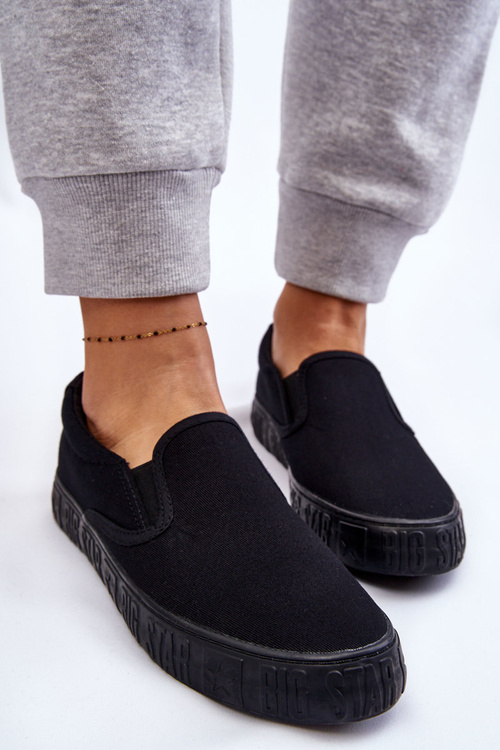 Жіночі кросівки сліпони Big Star LL274392 Чорні
