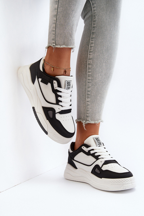 Жіночі кросівки Big Star NN274669 біло-чорні
