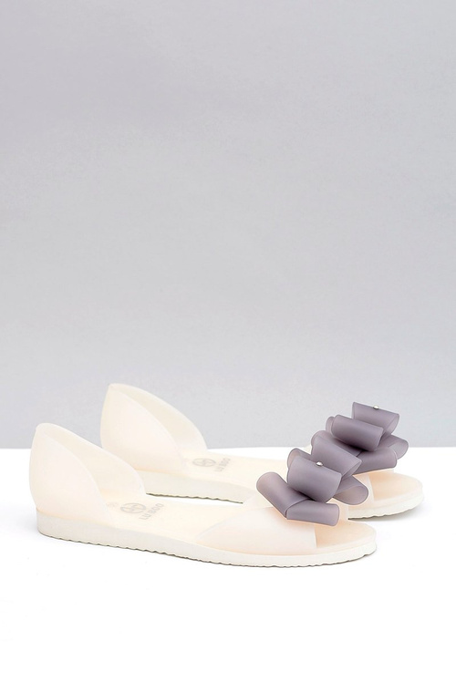 Гумові балерини Lu Boo Білі меліспідниці Coccine Candy.