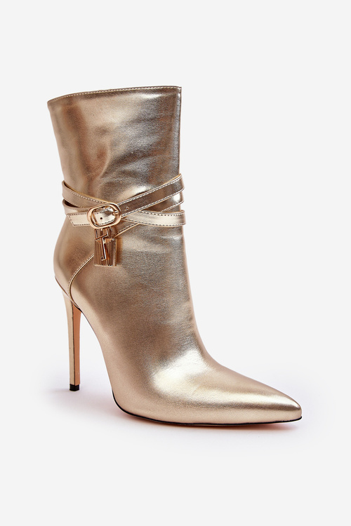 Жіночі туфлі з ремінцями Gold Casulle