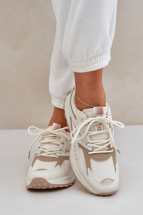 Жіноче Спортивне Взуття Big Star NN274A096 HI-POLY SYSTEM Бежеве