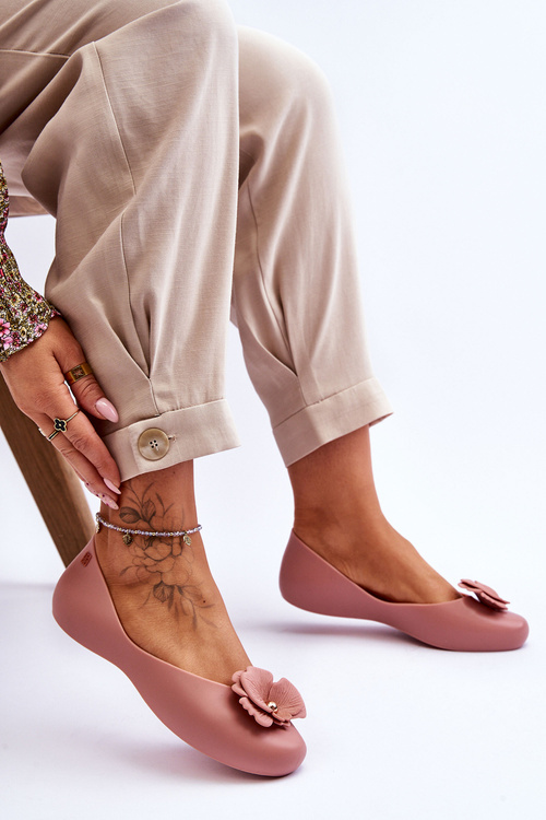 Жіночі балетки з запахом ZAXY LL285002 Голі