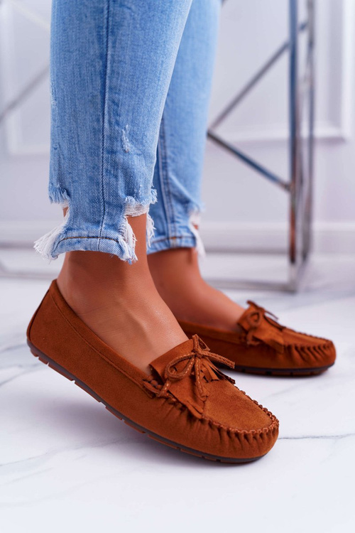 Жіночі замшеві мокасини Camel Espanto