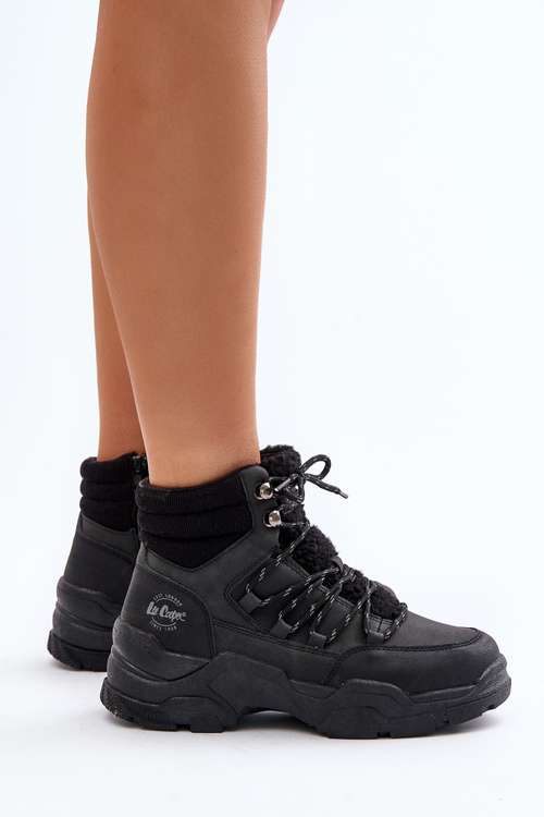 Утеплені жіночі ботильйони Lee Cooper LCJ-24-03-3060L Чорні
