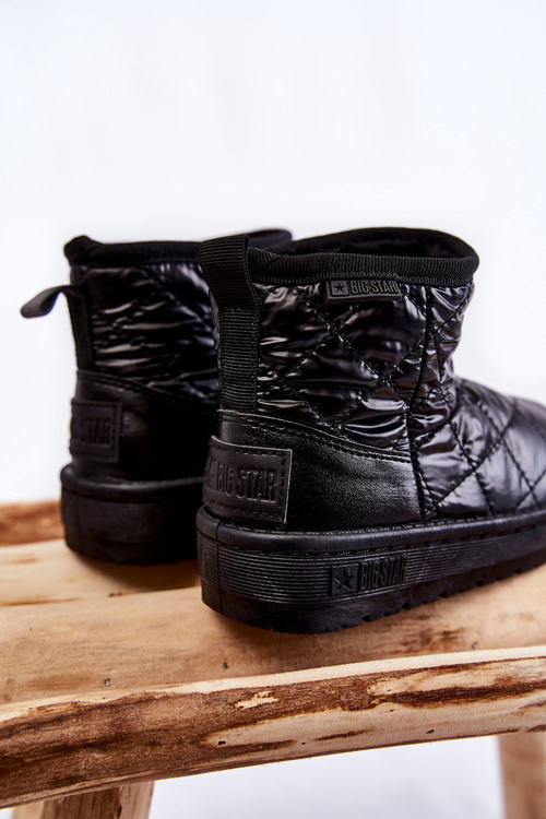 Дитячі теплі зимові черевики Big Star KK374242 Чорні