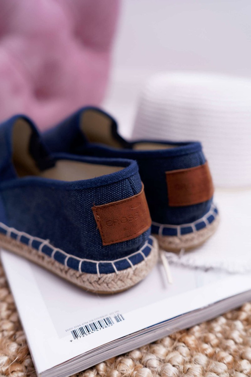 Жіночі еспадрільї Cross Jeans Navy Blue DD2R4108