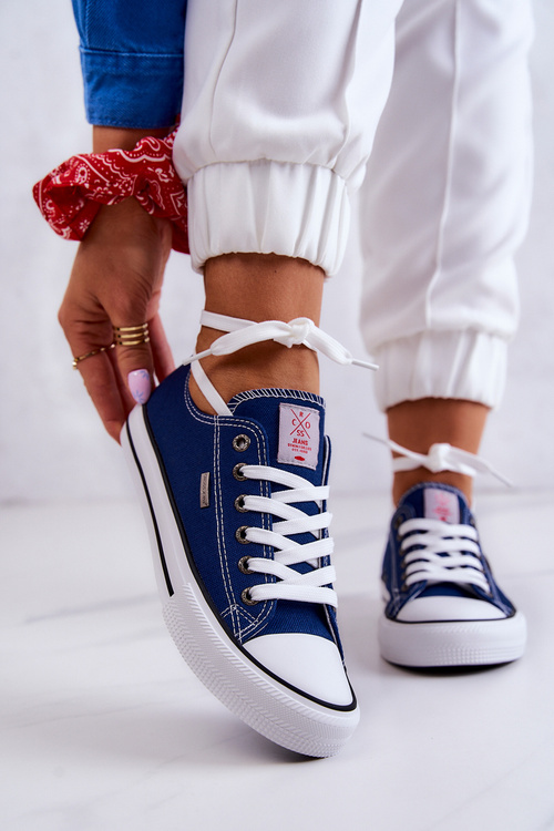 Жіночі класичні кросівки Cross Jeans JJ2R4012C Темно-сині