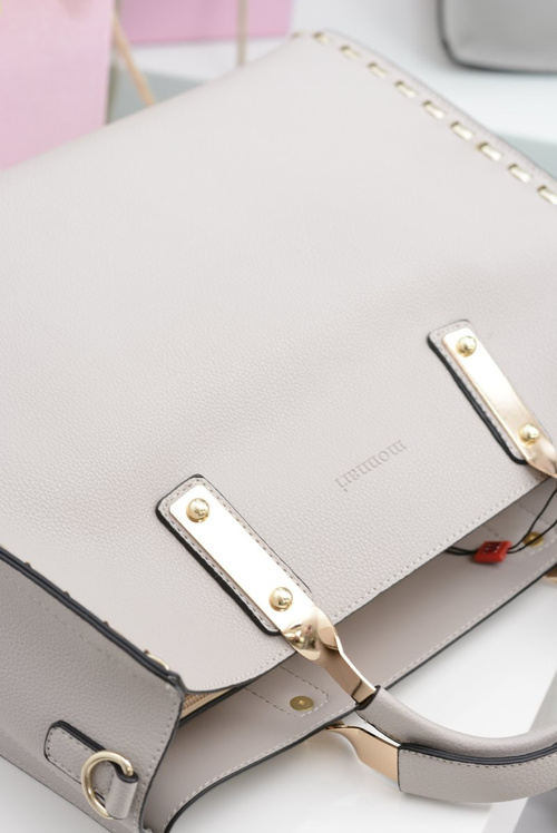 Бежева жіноча прямокутна сумка Monnari