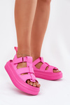 Жіночі Сандалі На Платформі Фуксія Nitavelia