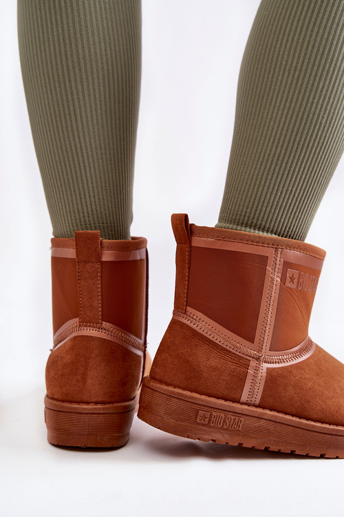 Жіночі зимові черевики Big Star KK274612 Коричневий