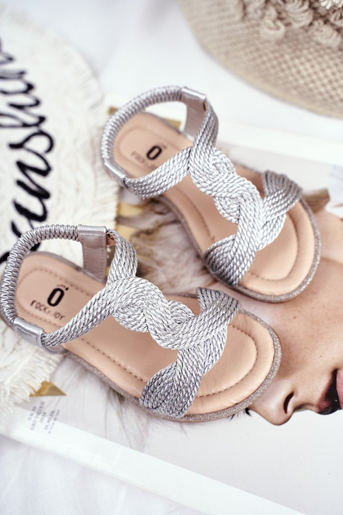 Дитячі босоніжки Silver Lamado