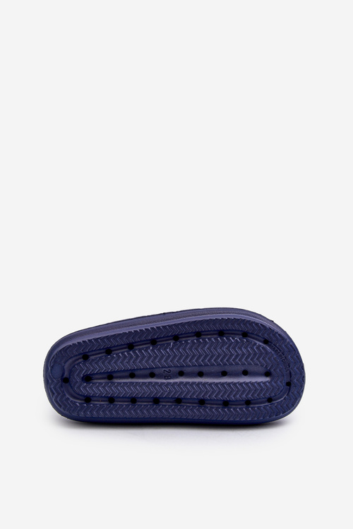 Легкі пінопластові сандалі на липучці ProWater PRO-24-05-01K Темно-синій