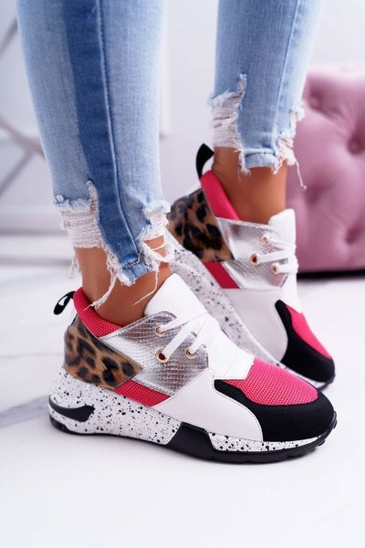 Жіночі спортивні туфлі Lu Boo Leopard White Malibu