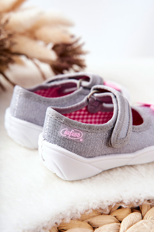 Шльопанці Ballerinas Befado Rabbit 209P033 Grey