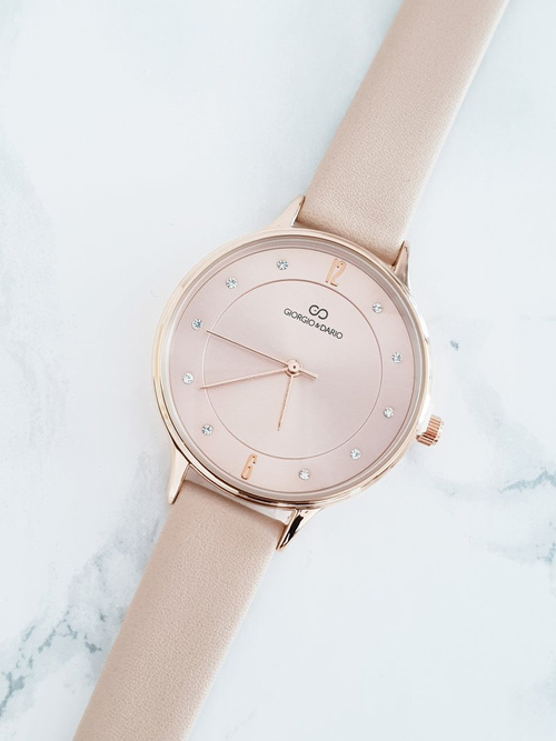 Жіночий годинник Giorgio & Dario Orgeno Beige