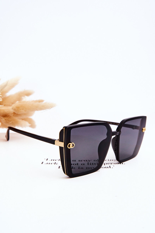 Великі сонцезахисні окуляри UV400 MA20601 Gradient Black