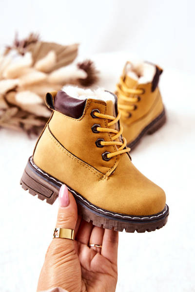 Дитячі розминаючі черевики Trapper Yellow Royals
