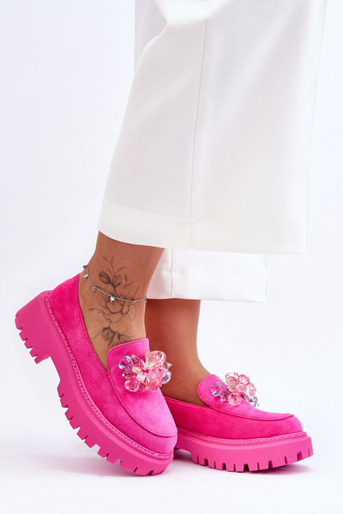 Жіночі лофери Crystal Pink Avril