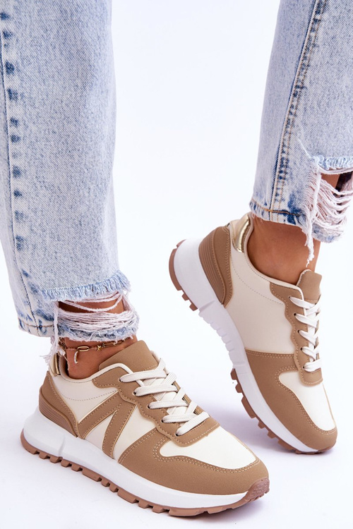 Жіночі кросівки бежеві Elliot