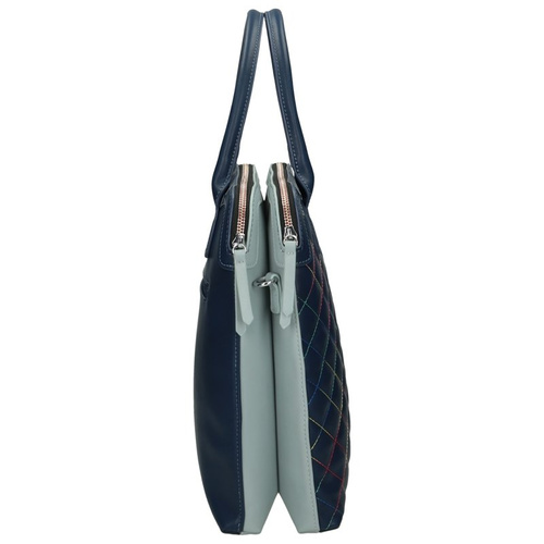 Жіноча класична стьобана сумочка Nobo Navy Blue G1350-C013