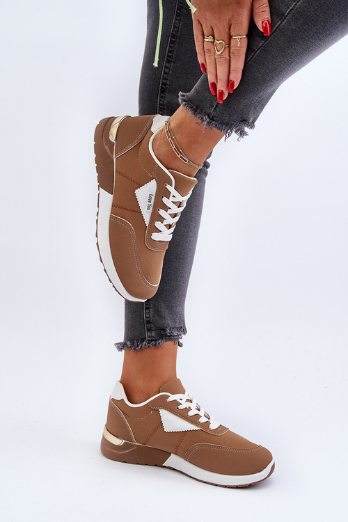 Жіночі коричневі спортивні кросівки Vovella