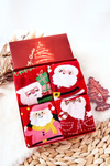 Набір жіночих шкарпеток Santa Claus Cosas 4 пари + кулон