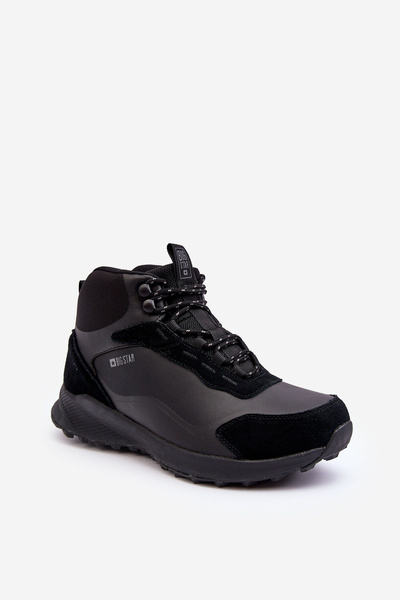 Чоловіче утеплене трекінгове взуття Black Big Star MM174334