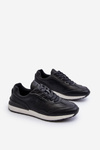 Чоловічі шкіряні кросівки BIG STAR NN174287 Чорні