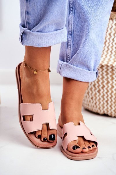 Жіночі гірки Geometric Classic Pink Theodora