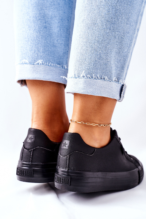 Жіночі кросівки на платформі BIG STAR II274345 Чорні