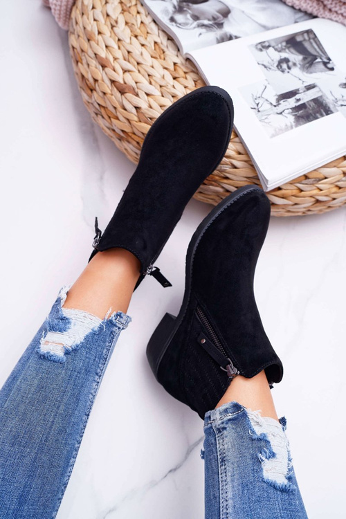 Чоботи жіночі Sergio Leone Black BT500 Jeronte