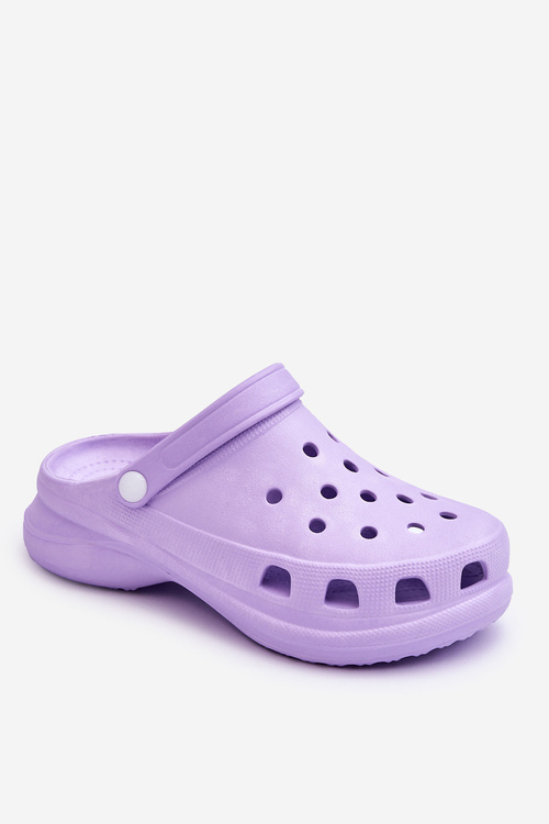 Поролонові босоніжки Crocs на масивній підошві Violet Katniss