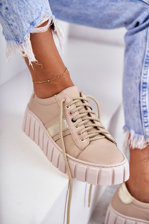 Жіночі спортивні шкіряні туфлі на зв'язці біло-блакитні Ariva