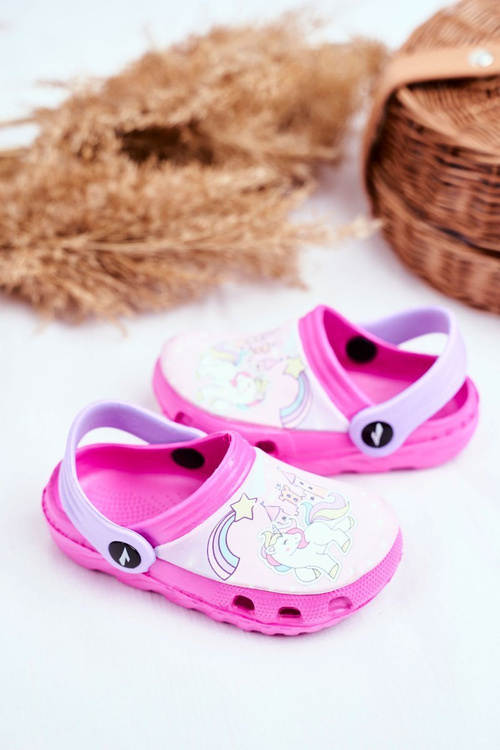 Дитяче взуття Foam Slides Pink Ponies Pony
