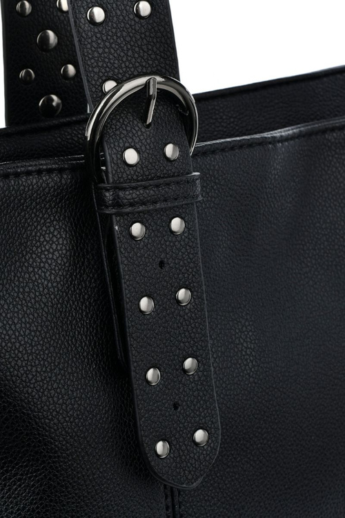 Жіноча сумочка з екошкіри Big Star NN574147 Чорна