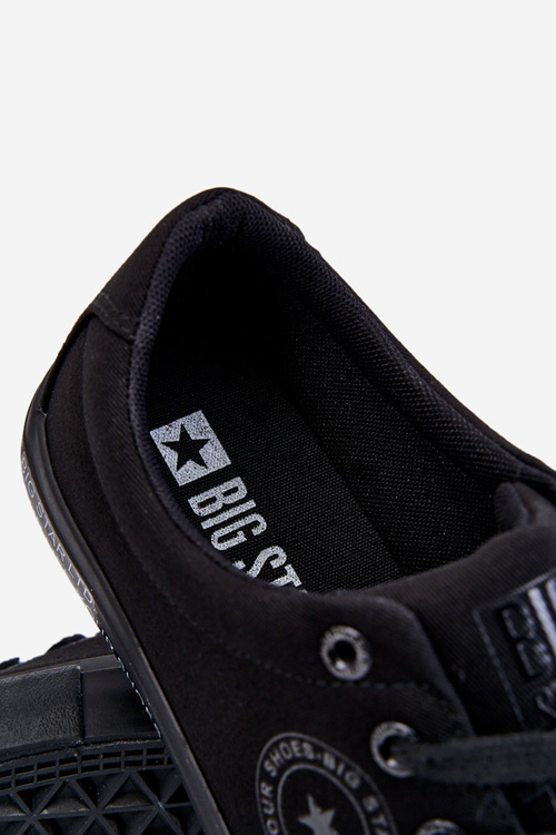 Чоловічі низькі кросівки Big Star LL174078 Чорні