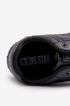 Чоловічі низькі кросівки з екошкіри Big Star NN174284 Чорні