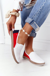 Жіночі еспадрільї Big Star HH276009 біло-червоні