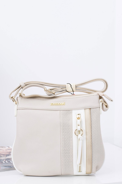Жіноча сумочка бежевого кольору через плече Monnari Letter Bag