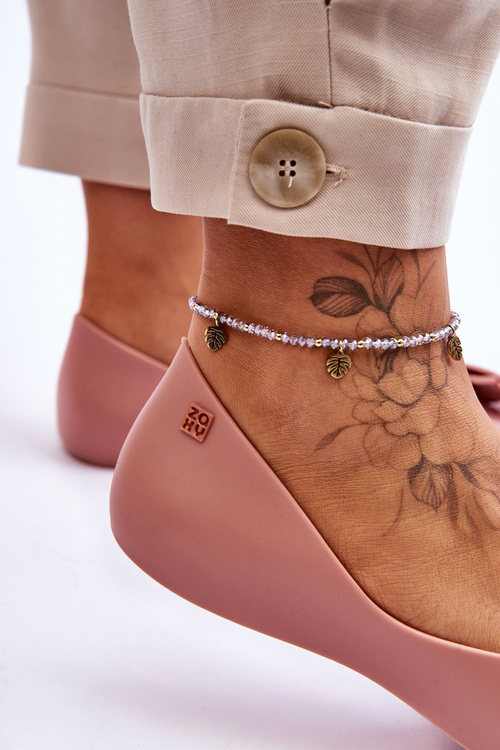 Жіночі балетки з запахом ZAXY LL285002 Голі