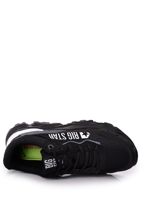 Чоловіче спортивне взуття Memory Foam Big Star HH174209 Чорно-синій